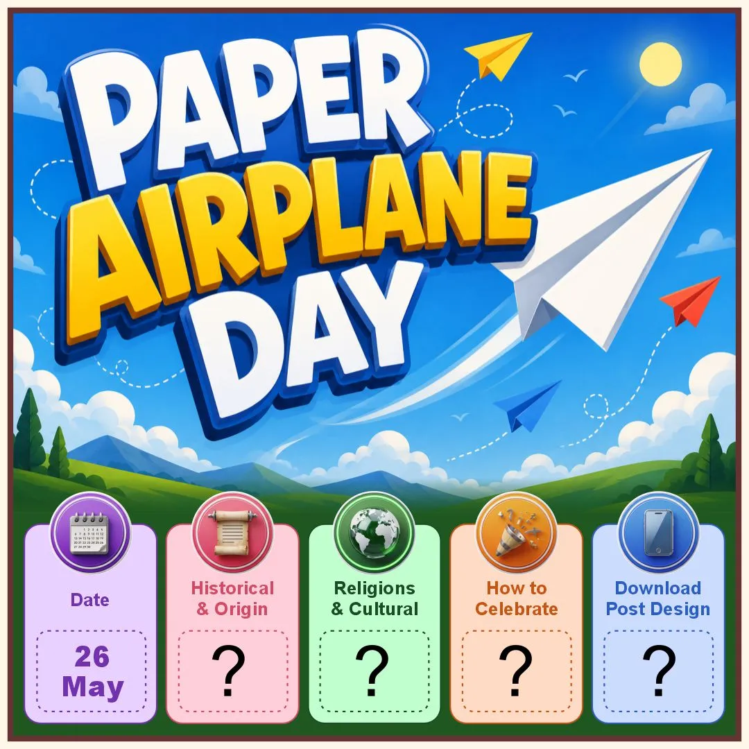 Paper Airplane Day
