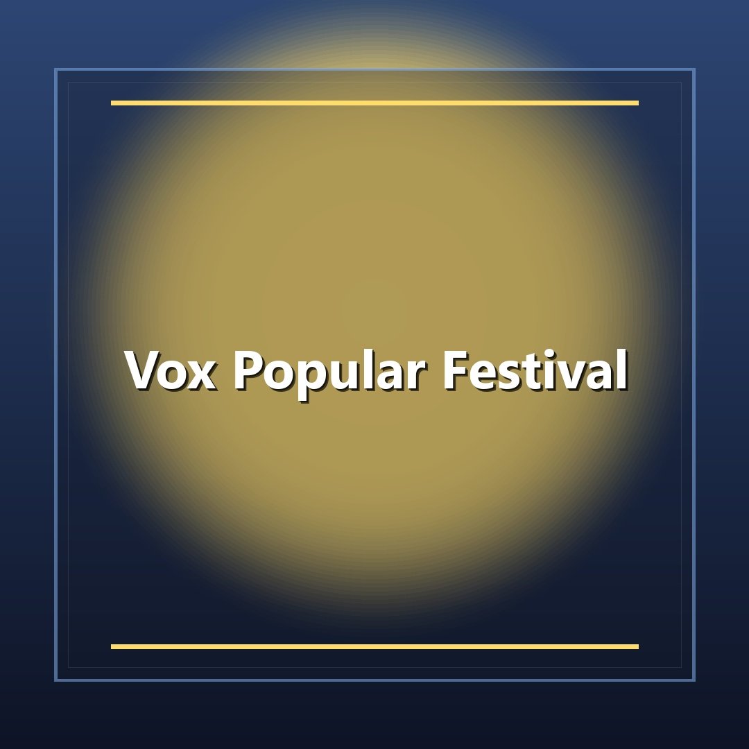 Vox Popular Festival